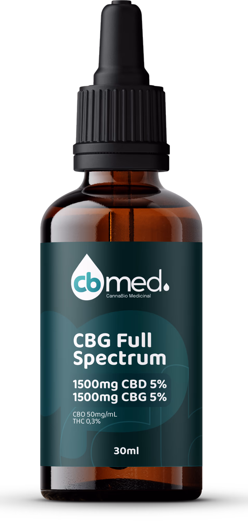 Óleo Full Spectrum CBD CBD 5% + CBG 5%
