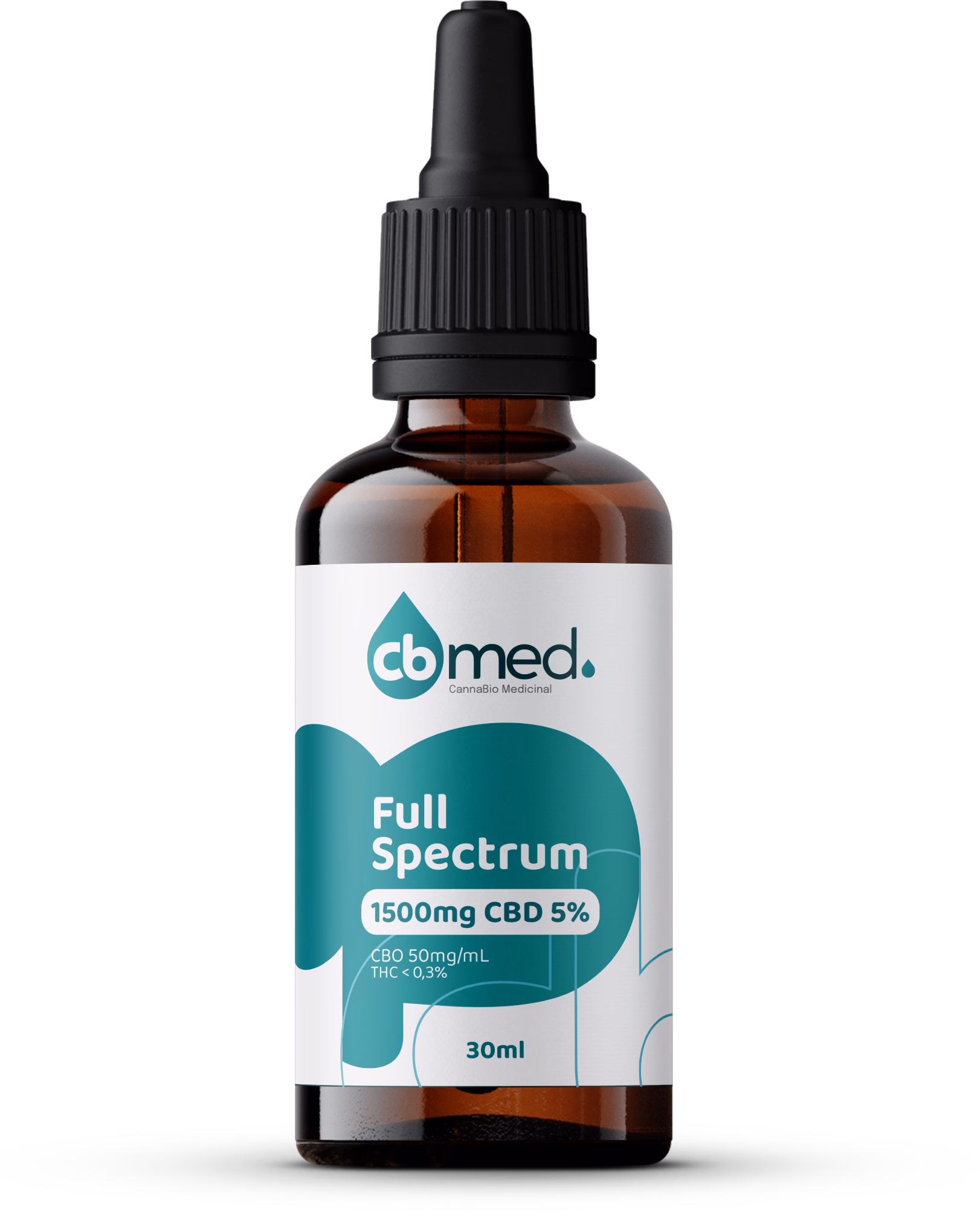 Frasco CBMed — produto auditado e rastreável