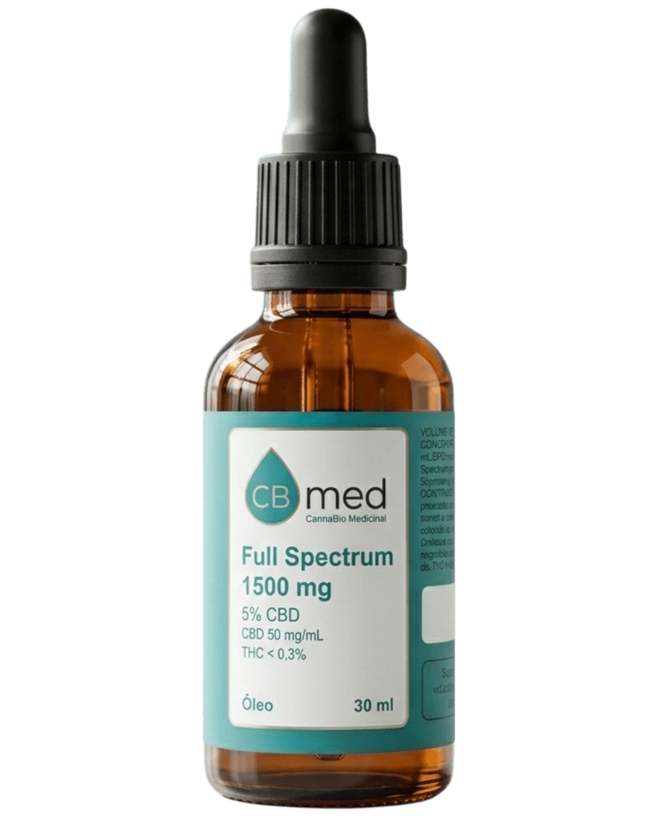 Frasco CBMed — produto auditado e rastreável